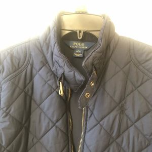 Navy blue Polo Ralph Lauren Girls jacket